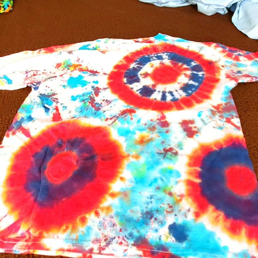 Tie dyed tee-shirt